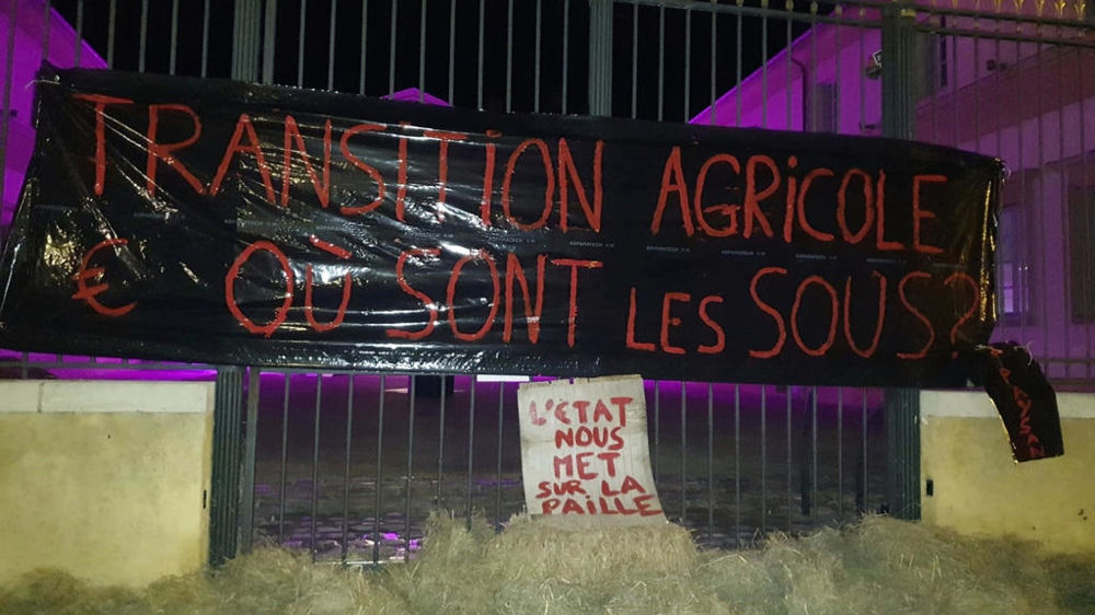 Action symbolique préfecture des landes
